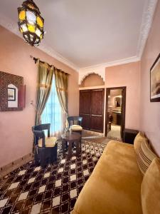 Posezení v ubytování Riad Djemanna