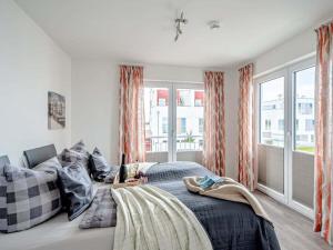 Postel nebo postele na pokoji v ubytování Holiday home in Olpenitz with sauna