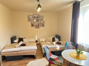 Χώρος καθιστικού στο Domek na Wiejskiej