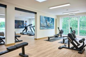 Fitness centrum a/nebo fitness zařízení v ubytování Wangerland Resort