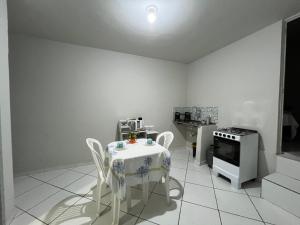 Kuchyň nebo kuchyňský kout v ubytování Recanto Canuto D