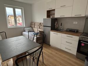 Kuchyň nebo kuchyňský kout v ubytování TESLA 132 Apartment 9