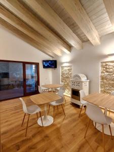 Χώρος καθιστικού στο Maria Luisa Mountain Lodge