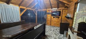 TV a/nebo společenská místnost v ubytování Casa LEO