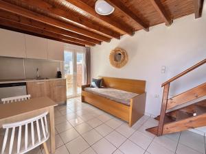 Kuchyň nebo kuchyňský kout v ubytování Villa Vasilis