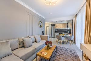 Køkken eller tekøkken på Poiana View Apartment