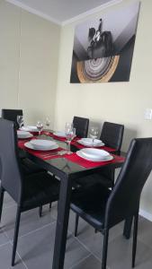 Posezení v ubytování Refugio tranquilo en Bosquemar