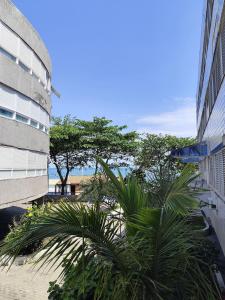 Bygningen som feriehuset ligger i