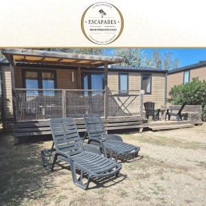 Fotografie z fotogalerie ubytování Le Lounge à 200 m de la plage Camping 5 étoiles v destinaci Torreilles