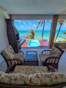 Naturlandskabet i nærheden af feriehuset