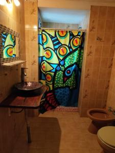 Et badeværelse på Edificio Maracuja - Departamentos