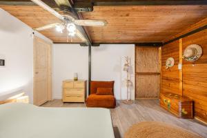 Postel nebo postele na pokoji v ubytování Chalet del mare