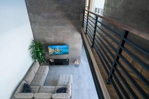 TV a/nebo společenská místnost v ubytování Casa Alvana - Sauna & Private Pool