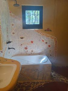 Koupelna v ubytování La Casa De La Gruta