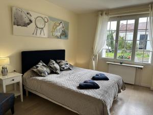 Ένα ή περισσότερα κρεβάτια σε δωμάτιο στο Kermajic 10 +19 φωτογραφίες