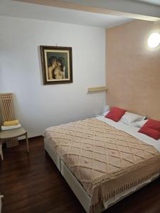 Ένα ή περισσότερα κρεβάτια σε δωμάτιο στο Ani's home