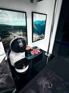 Posezení v ubytování Mieszkanie w centrum Szczecina