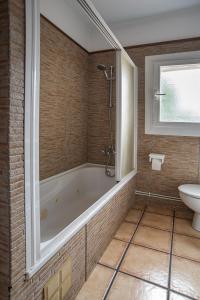 Koupelna v ubytování Cal Sopas