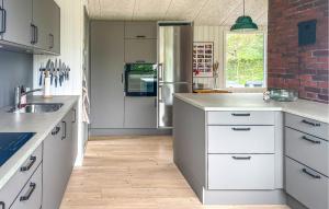 Η κουζίνα ή μικρή κουζίνα στο 3 Bedroom Nice Home In Tarm
