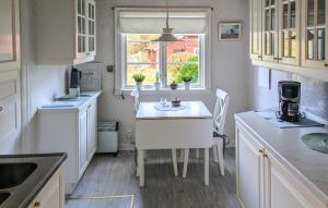 Nhà bếp/bếp nhỏ tại Awesome Home In Söderåkra With Wifi