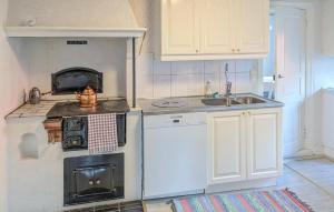 Nhà bếp/bếp nhỏ tại Awesome Home In Söderåkra With Wifi +8 ảnh