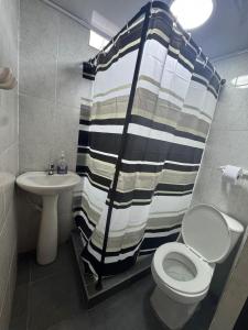 Phòng tắm tại Casa Olimpico