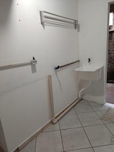 Koupelna v ubytování Meia agua