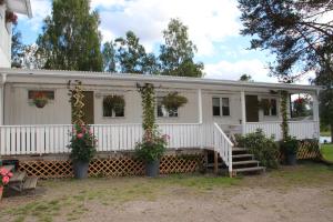 Zahrada ubytování Lövås Gård Koppera