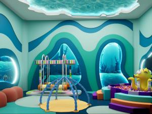 Dětský klub v ubytování Beach Palace Family Resort & Spa - All Inclusive