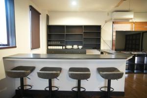 Køkken eller tekøkken på Guest house ENJOY + 11 billeder