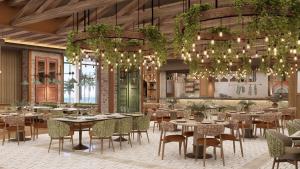 Restaurace v ubytování Beach Palace Family Resort & Spa - All Inclusive