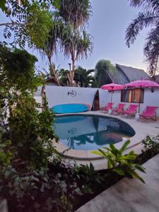 Πισίνα στο ή κοντά στο Ardi Beltza Villa