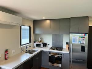 Η κουζίνα ή μικρή κουζίνα στο Twizel - Apartment on Woodley +10 φωτογραφίες