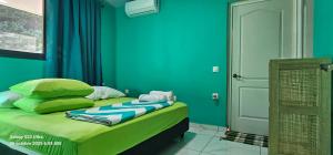 Χώρος καθιστικού στο Hiniavai Lodge