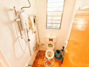 Koupelna v ubytování 玖月舒苑