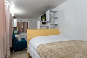 Ένα ή περισσότερα κρεβάτια σε δωμάτιο στο Nido del Parque, Zarcero