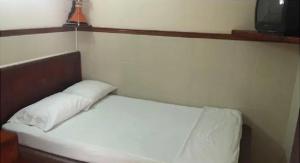 Ένα ή περισσότερα κρεβάτια σε δωμάτιο στο Hotel Mar Azul