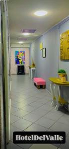 Μια τηλεόραση ή/και κέντρο ψυχαγωγίας στο Hotel del valle 530 San Miguel