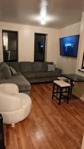 Χώρος καθιστικού στο The Park Ave Studio