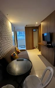 Μια τηλεόραση ή/και κέντρο ψυχαγωγίας στο Beira mar incrivel na praia de pajuçara pertinho da roda gigante