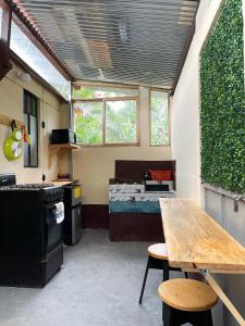 Ένα ή περισσότερα κρεβάτια σε δωμάτιο στο Residencia Aren 2 +7 φωτογραφίες