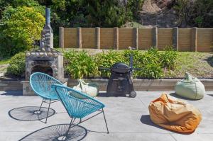 Zahrada ubytování Innisfree Marahau Retreat