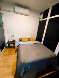 Ένα ή περισσότερα κρεβάτια σε δωμάτιο στο Dan's Private Cabin