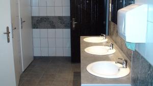 Kúpeľňa v ubytovaní Hostel Kamienna Centrum