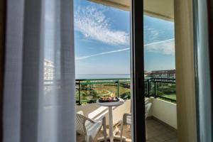 Balkón nebo terasa v ubytování Park Hotel Perù ***S