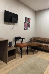 TV a/nebo společenská místnost v ubytování Galata Central Stay Private Rooms + 22 fotografií