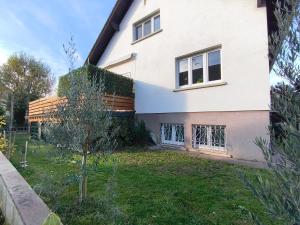 Zahrada ubytování L'Alsace d'ANTAN