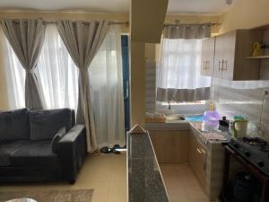 Kuchyň nebo kuchyňský kout v ubytování Fahari House