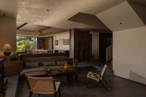 Χώρος καθιστικού στο Shan shang shan HOTEL