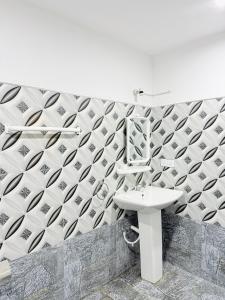 Koupelna v ubytování Sigiri Thaniya Villa